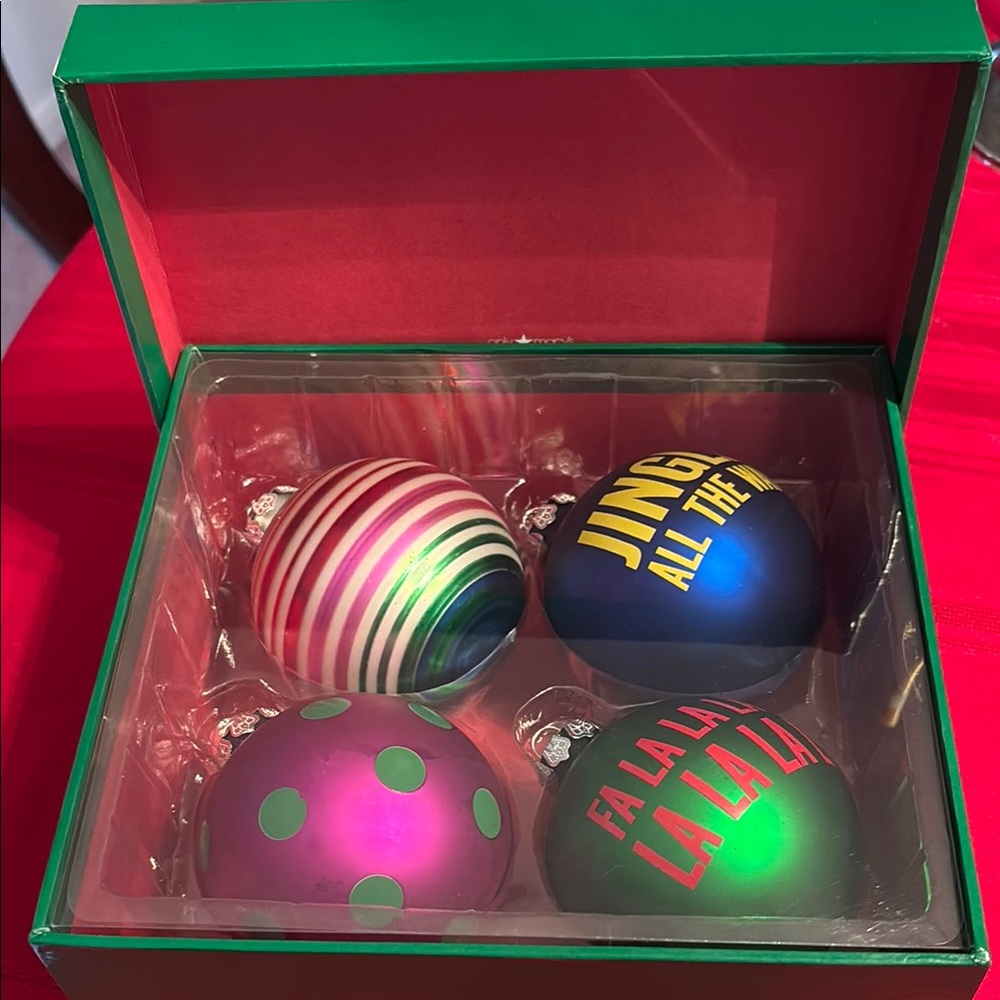 Festive Christmas Ornament Set